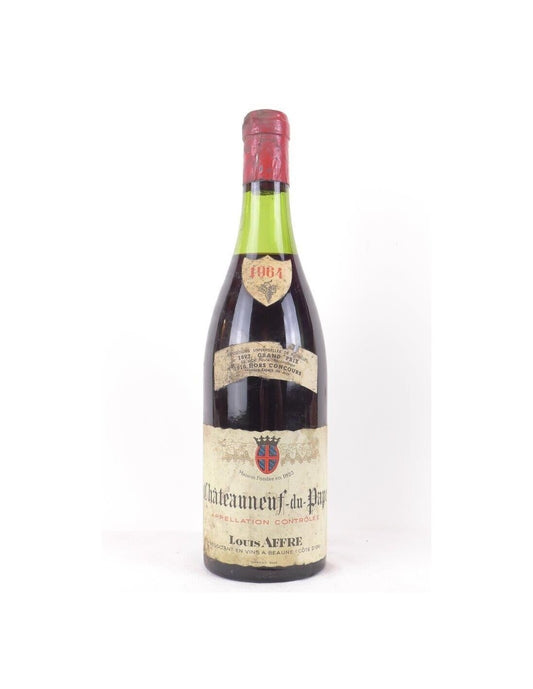 1964 - châteauneuf du pape - louis affre - rouge - rhône - Just Wines 