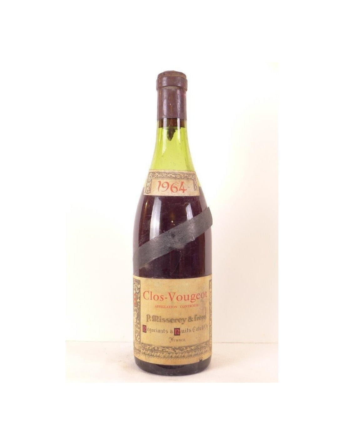 1964 - clos vougeot - misserey et frères (grand cru) - rouge - bourgogne - Just Wines 