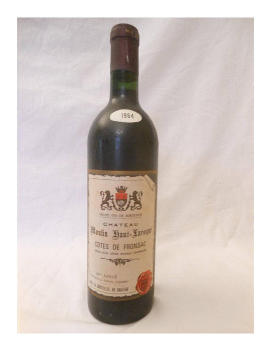 1964 - fronsac - château moulin haut-laroque - rouge - bordeaux - Just Wines 