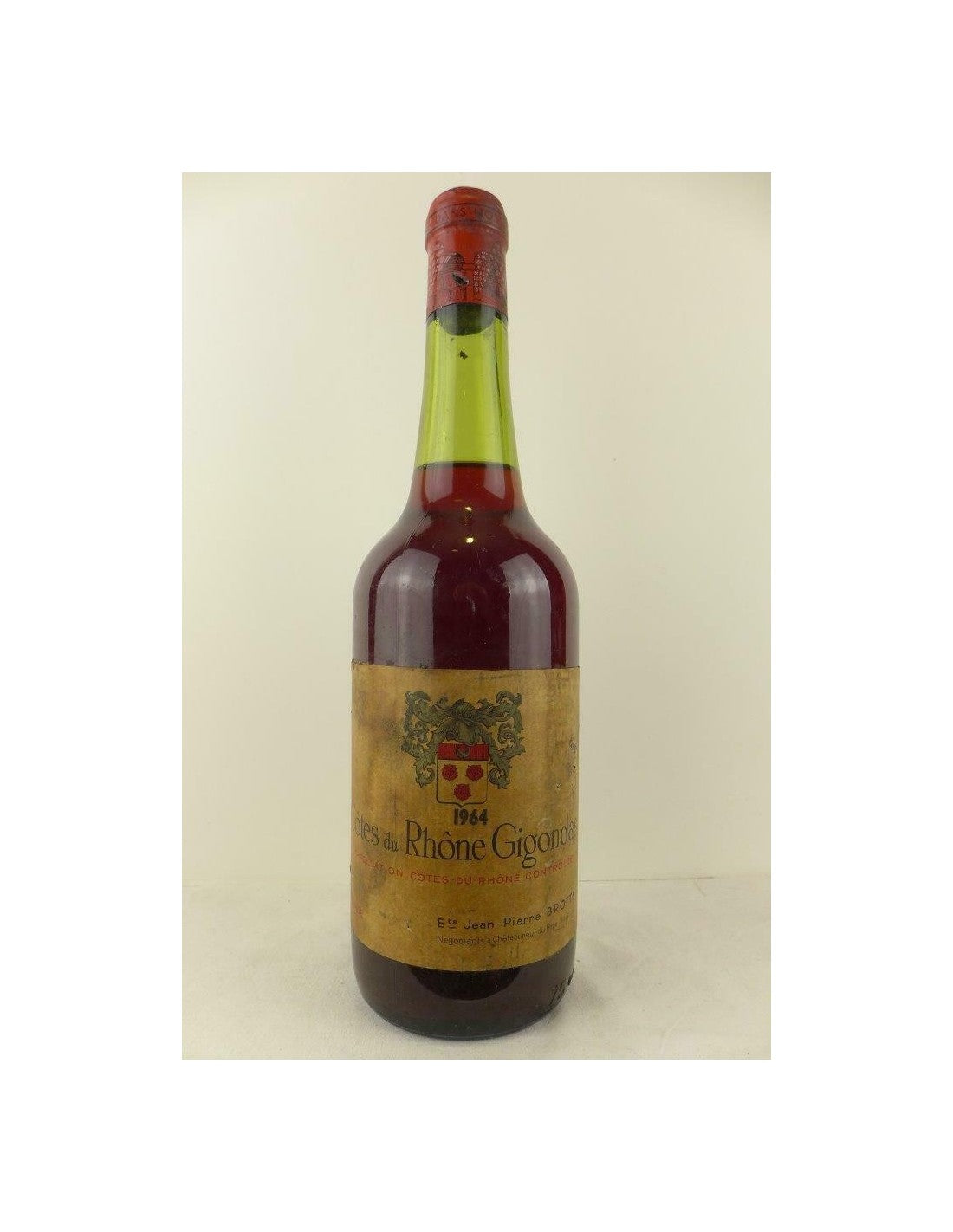 1964 - gigondas - jean-pierre brotte - rouge - rhône - Just Wines 