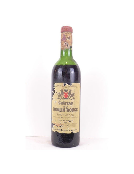 1964 - haut-médoc - château du moulin rouge cru bourgeois (capsule abîmée) - rouge - bordeaux - Just Wines 