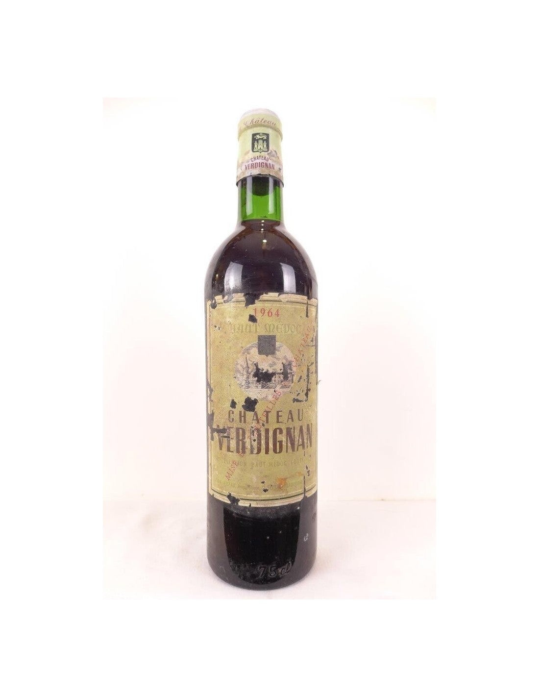 1964 - haut-médoc - château verdignan - rouge - bordeaux - Just Wines 