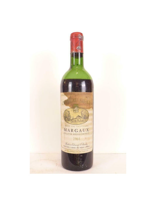 1964 - margaux - château siran cru bourgeois exceptionnel (étiquette tâchée) - rouge - bordeaux - Just Wines 