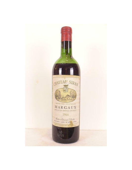 1964 - margaux - château siran cru bourgeois exceptionnel - rouge - bordeaux - Just Wines 