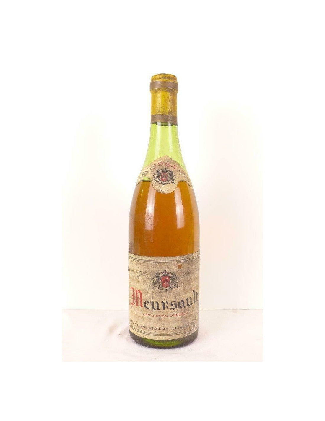 1964 - meursault - éric anselme château de davenay - blanc - bourgogne - Just Wines 