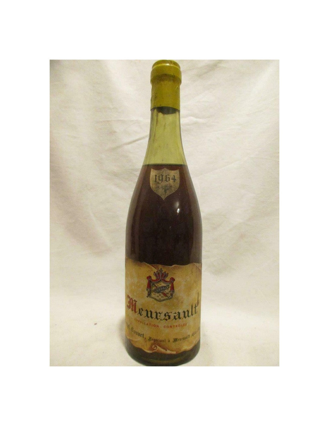 1964 - meursault - michel bouvet (certainement oxydatif) - blanc - bourgogne - Just Wines 