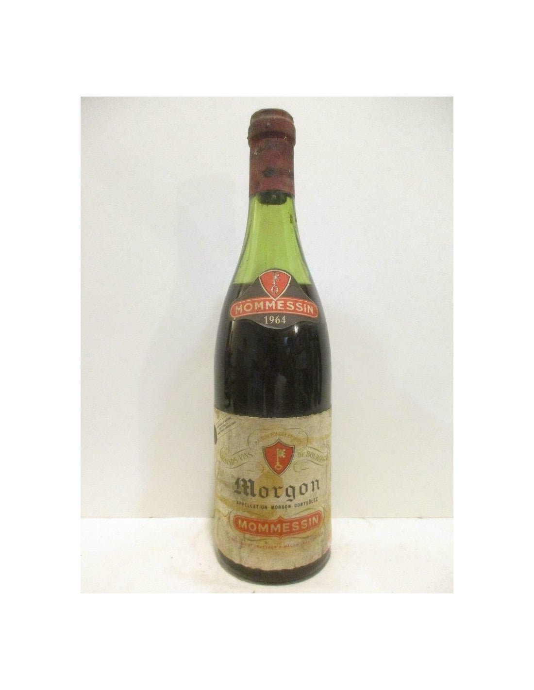 1964 - morgon - mommessin (capsule abîmée) - rouge - beaujolais - Just Wines 