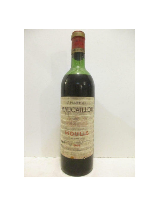 1964 - moulis - château maucaillou - Rouge - bordeaux - Just Wines 