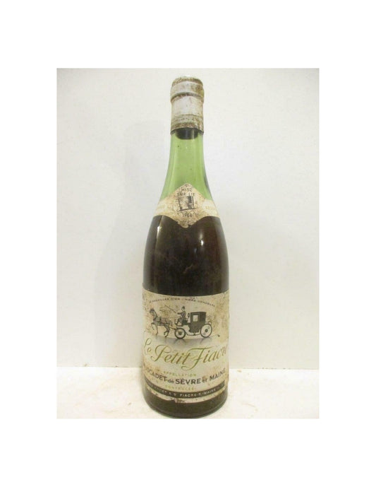 1964 - muscadet - georges moret le petit fiacre (capsule abîmée) - blanc - loire - nantais - Just Wines 