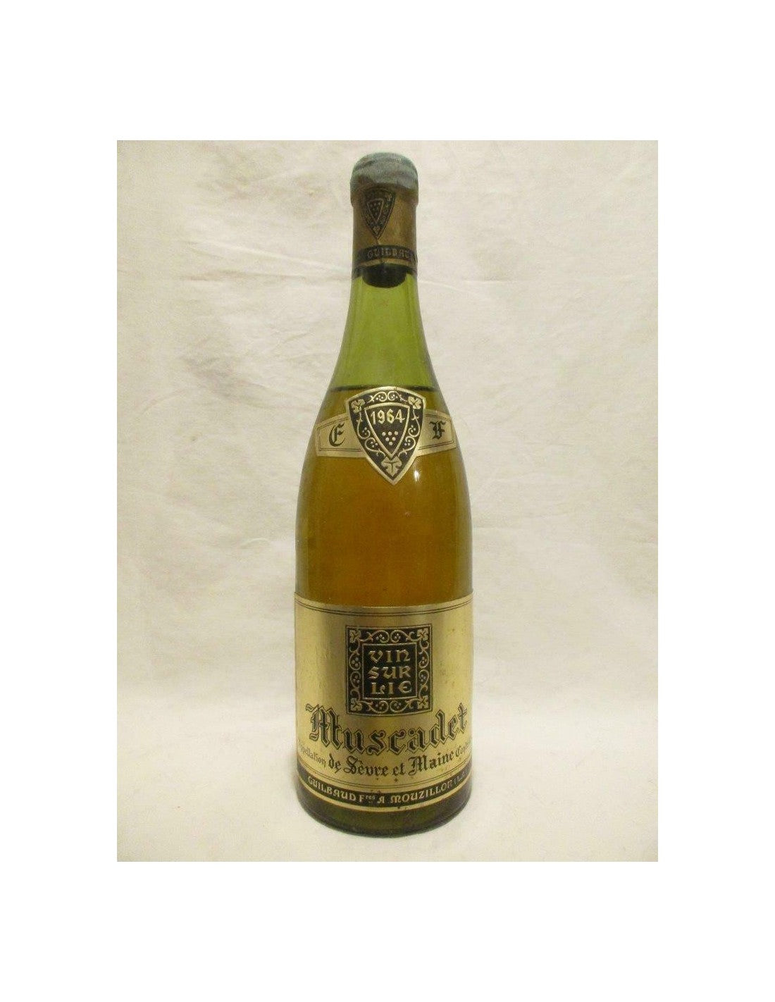 1964 - muscadet - guilbaud (capsule corrodée) - blanc - loire - nantais - Just Wines 