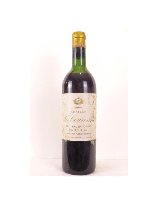 1964 - pauillac - château la couronne francis borie cru exceptionnel (b1) - rouge - bordeaux - Just Wines 