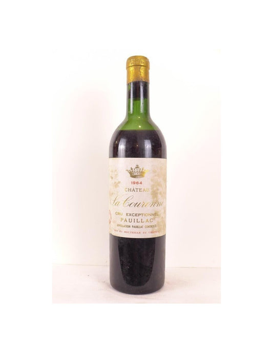 1964 - pauillac - château la couronne francis borie cru exceptionnel (b2) - rouge - bordeaux - Just Wines 