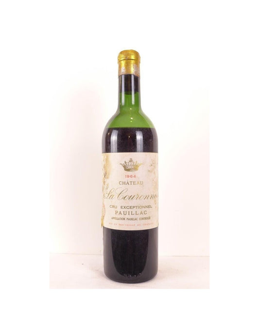 1964 - pauillac - château la couronne francis borie cru exceptionnel (b3) - rouge - bordeaux - Just Wines 