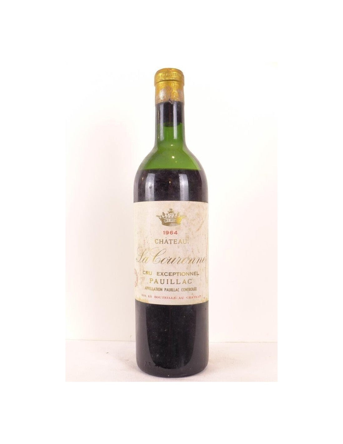 1964 - pauillac - château la couronne francis borie cru exceptionnel (capsule oxydée) - rouge - bordeaux - Just Wines 