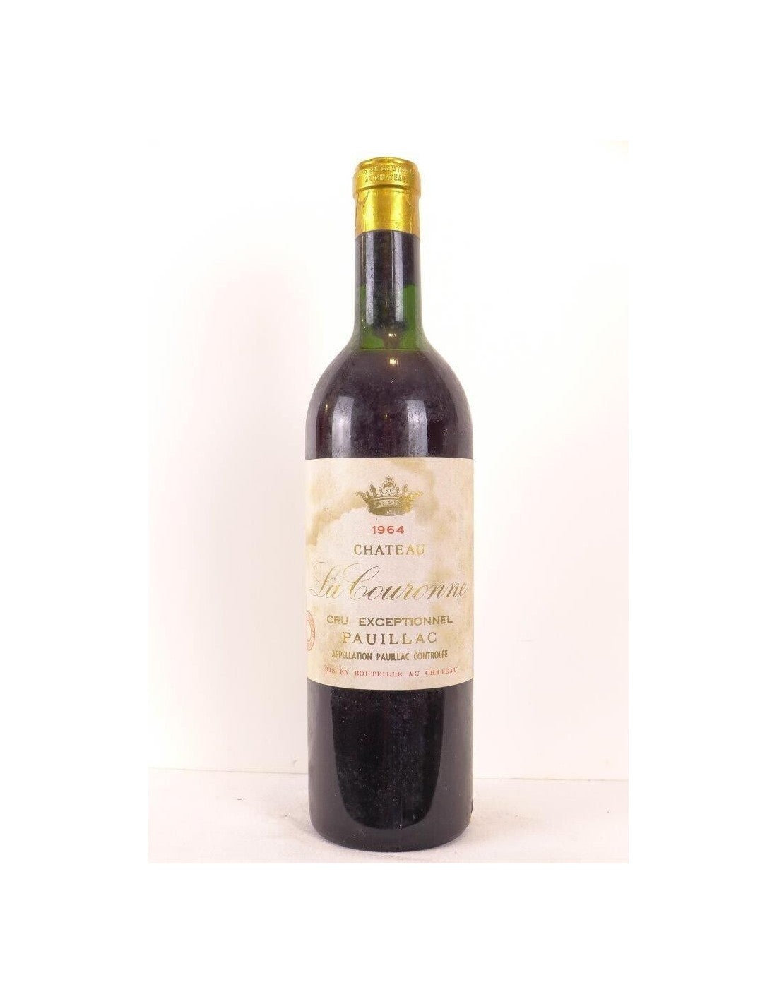 1964 - pauillac - château la couronne francis borie cru exceptionnel - rouge - bordeaux - Just Wines 