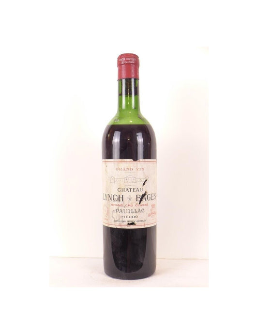 1964 - pauillac - château lynch-bages grand cru classé (étiquette abîmée) - rouge - bordeaux - Just Wines 