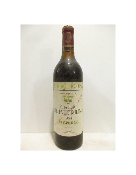 1964 - pomerol - château bellevue rodinat - rouge - bordeaux - Just Wines 