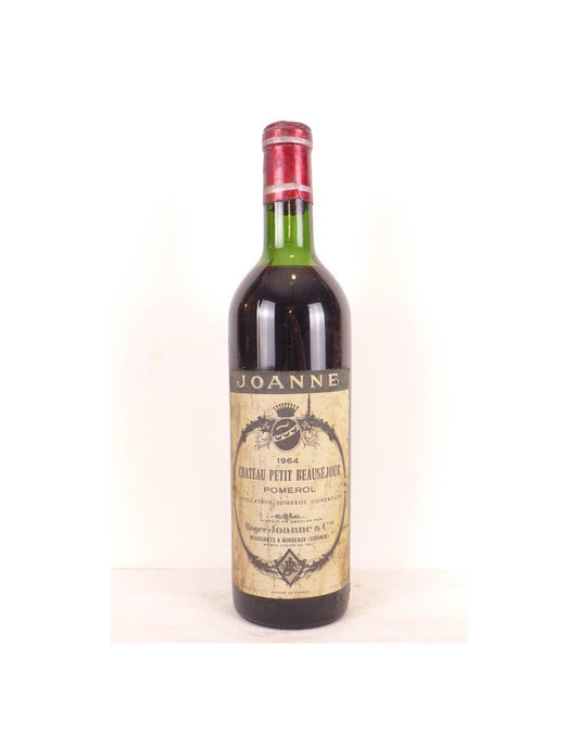 1964 - pomerol - château petit beauséjour - rouge - bordeaux - Just Wines 