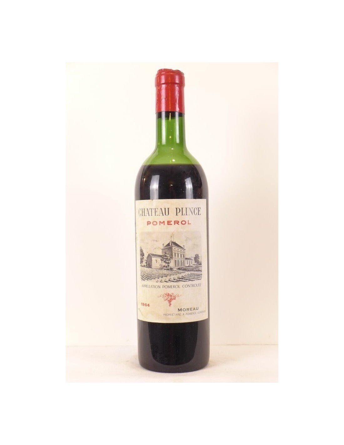 1964 - pomerol - château plince - rouge - bordeaux - Just Wines 