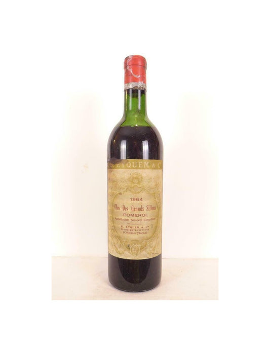 1964 - pomerol - clos des grands sillons - rouge - bordeaux - Just Wines 