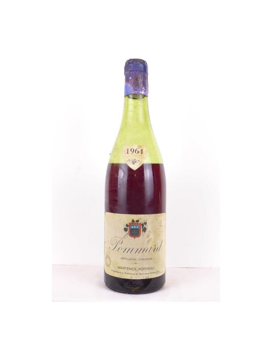 1964 - pommard - martenot-ropiteau (niveau bas capsule abîmée) - rouge - bourgogne - Just Wines 