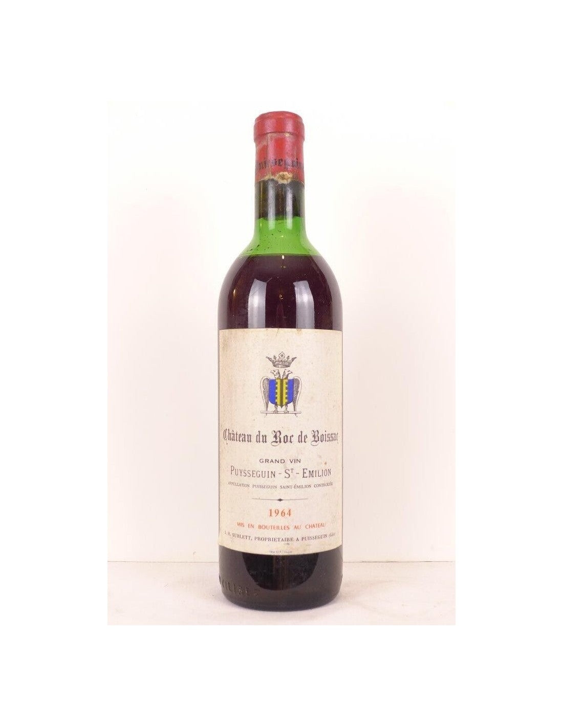 1964 - puisseguin saint-émilion - château du roc de boissac - rouge - bordeaux - Just Wines 