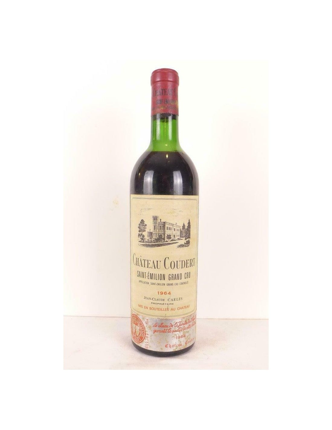 1964 - saint-émilion - château coudert grand cru - rouge - bordeaux - Just Wines 