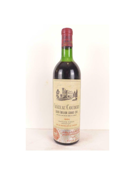 1964 - saint-émilion - château coudert grand cru - rouge - bordeaux - Just Wines 