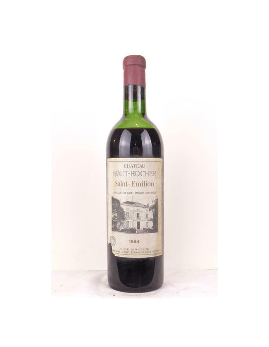 1964 - saint-émilion - château haut-rocher - rouge - bordeaux - Just Wines 