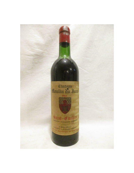 1964 - saint-émilion - château moulin du jura - rouge - bordeaux - Just Wines 