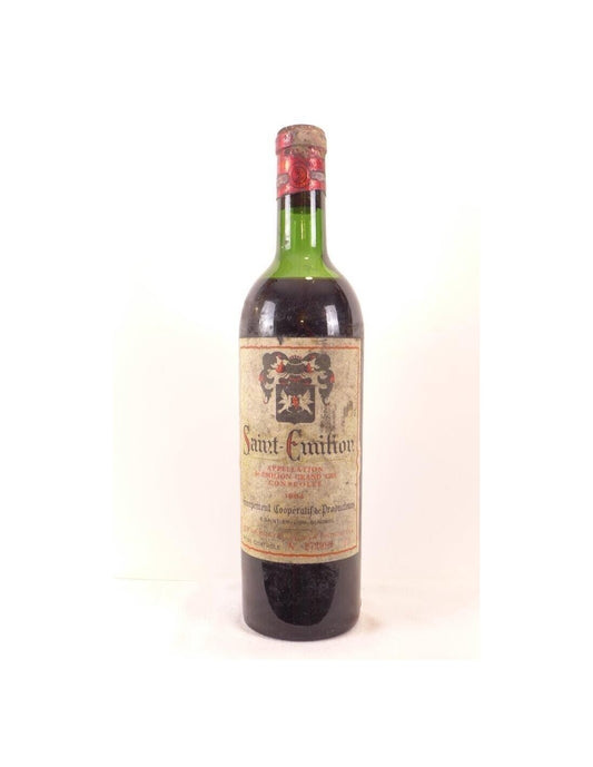 1964 - saint-émilion - groupement coopératif grand cru (capsule corrodée) - rouge - bordeaux - Just Wines 