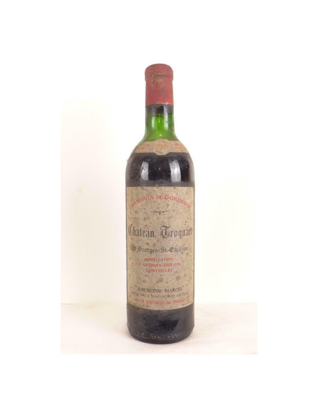 1964 - saint-georges saint-émilion - château troquart (b1) - rouge - bordeaux - Just Wines 