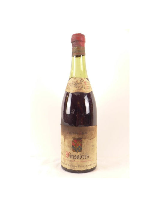 1964 - vinsobres - cave du prieuré (b4) - rouge - rhône - Just Wines 