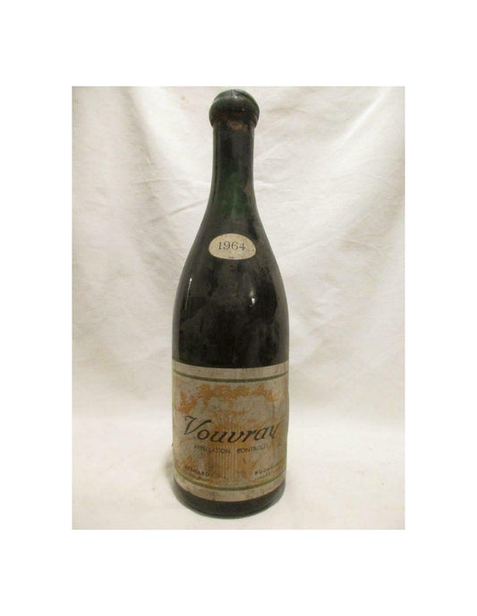 1964 - vouvray - louis besnard (grosse bouteille soufflée) - blanc - loire - touraine - Just Wines 