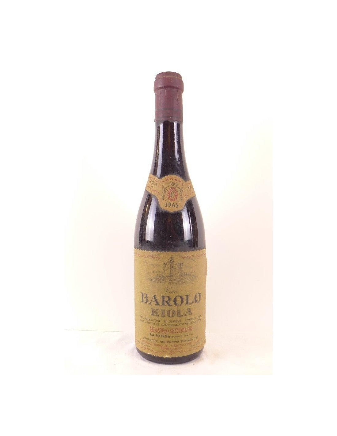 1965 - barolo - kiola batasiolo - rouge - piémont Italie - Just Wines 