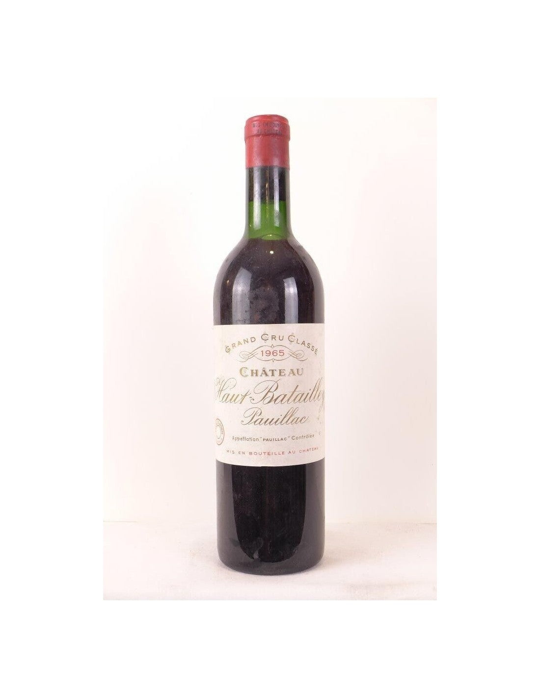 1965 - pauillac - château haut-batailley grand cru classé - rouge - bordeaux - Just Wines 