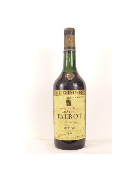 1965 - saint-julien - château talbot grand cru classé - rouge - bordeaux - Just Wines 