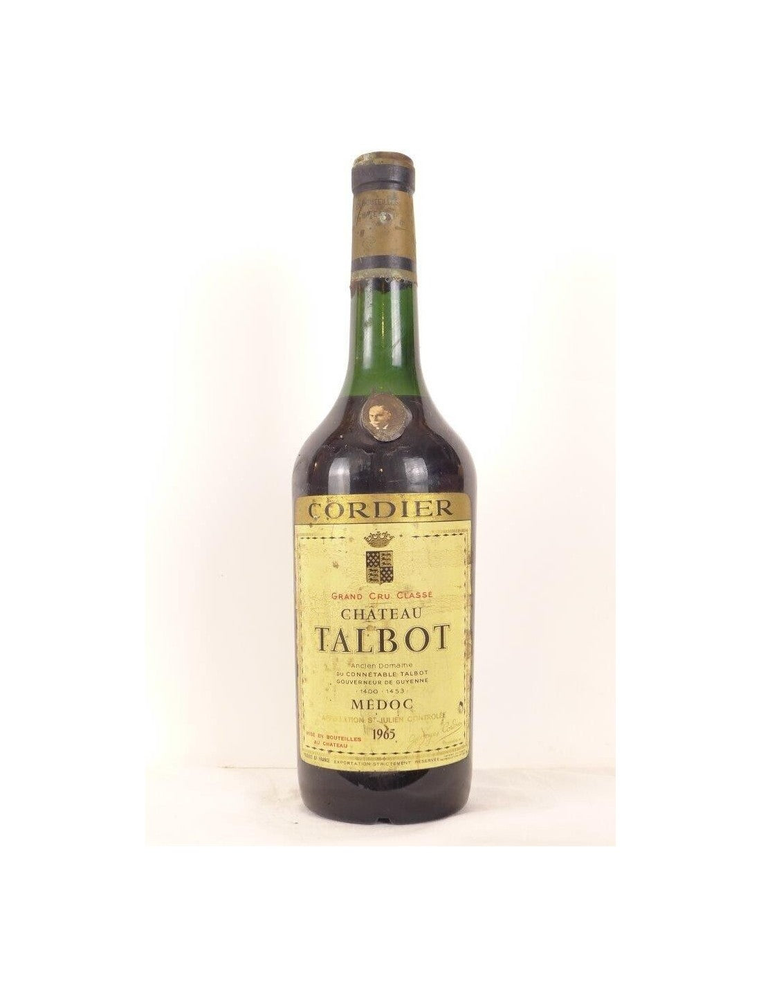 1965 - saint-julien - château talbot grand cru classé - rouge - bordeaux - Just Wines 