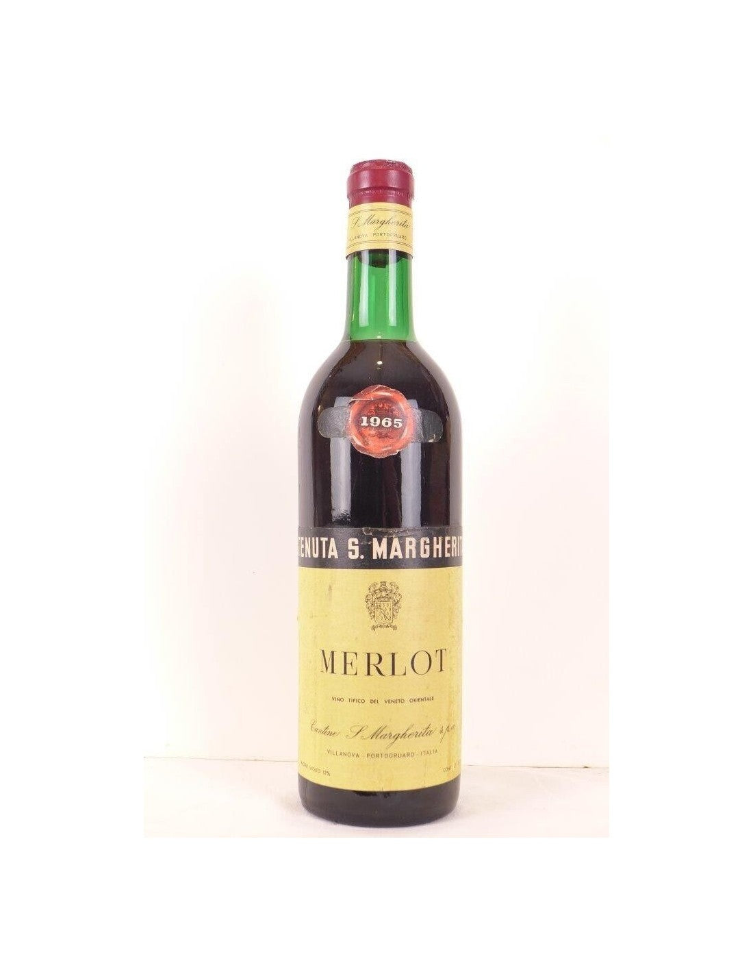 1965 - tenuta s-margherita merlot - rouge - venitie Italie - Just Wines 