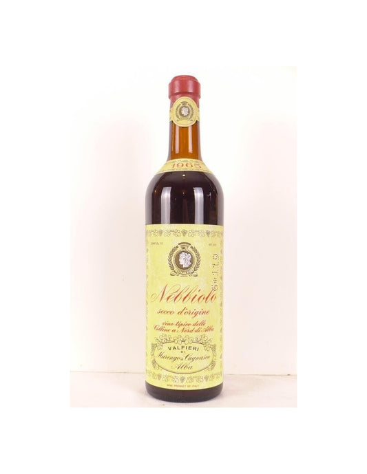 1965 - valfieri nebbiolo secco - rouge - Italie - Just Wines 