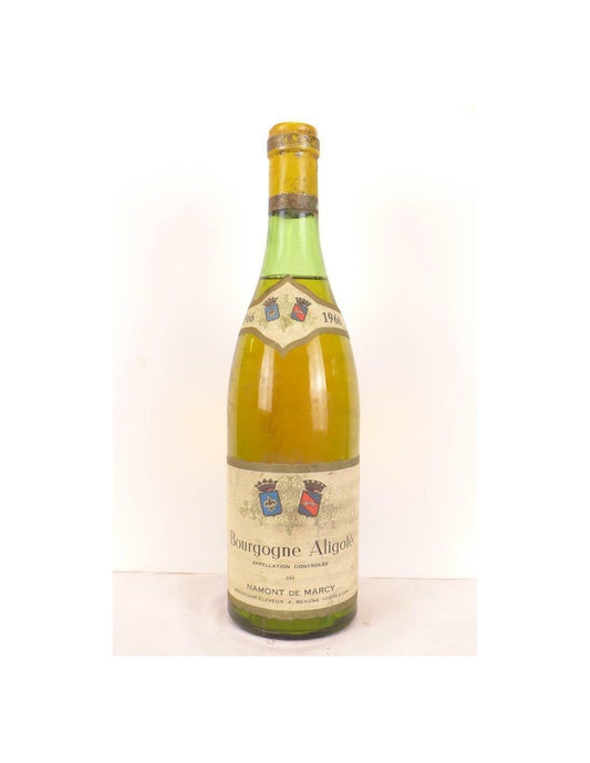 1966 - aligoté - namont de marcy - blanc - bourgogne - Just Wines 