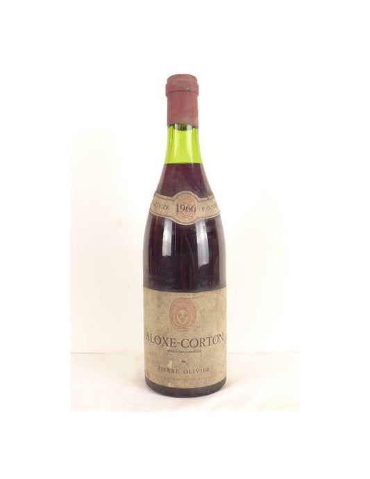 1966 - aloxe-corton - pierre olivier - rouge - bourgogne - Just Wines 