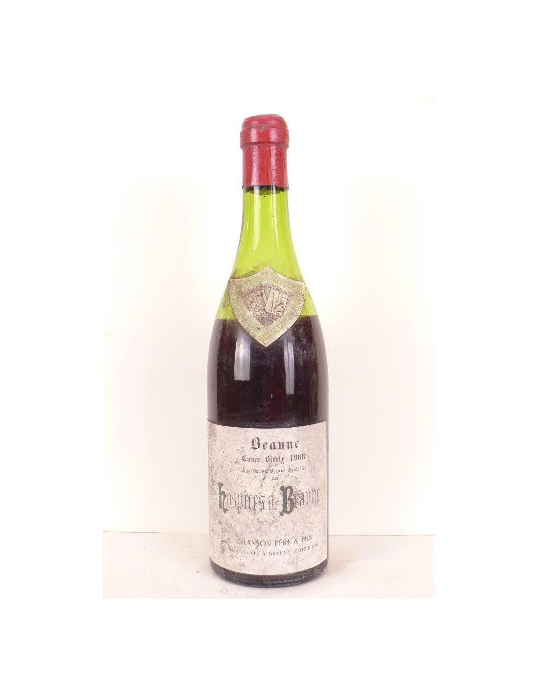 1966 - beaune - hospices de beaune chanson cuvée virely - rouge - bourgogne - Just Wines 