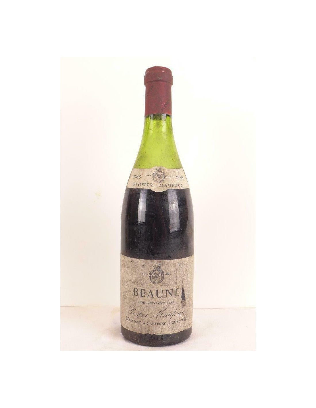 1966 - beaune - prosper maufoux (niveau bas) - rouge - bourgogne - Just Wines 