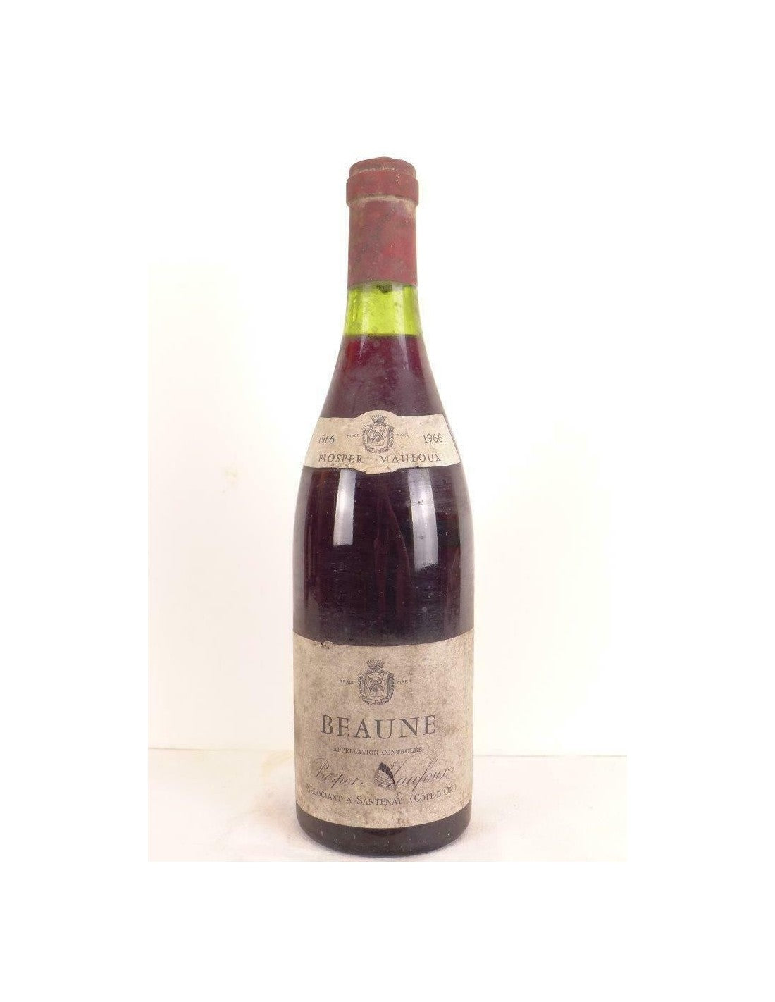 1966 - beaune - prosper maufoux - rouge - bourgogne - Just Wines 