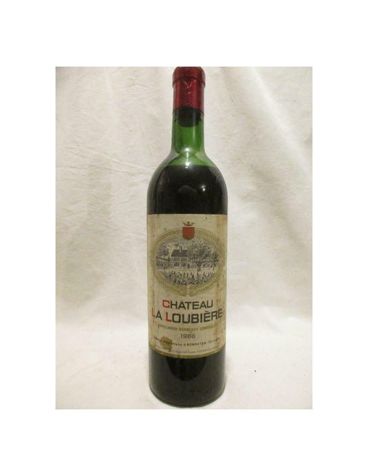 1966 - bordeaux - château la loubière - rouge - bordeaux - Just Wines 