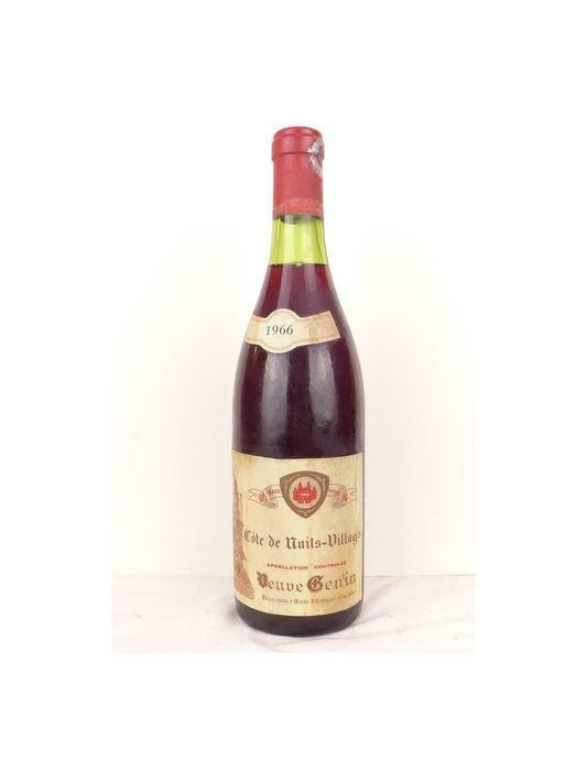 1966 - cotes de nuits villages - veuve genin (b3) - rouge - bourgogne - Just Wines 