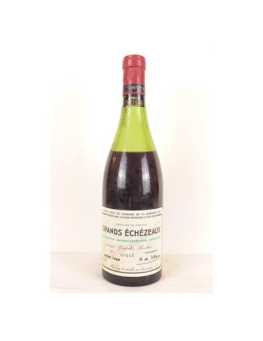 1966 - grands échézeaux - domaine de la romanée-conti (DRC) grand cru nicolas - rouge - bourgogne - Just Wines 