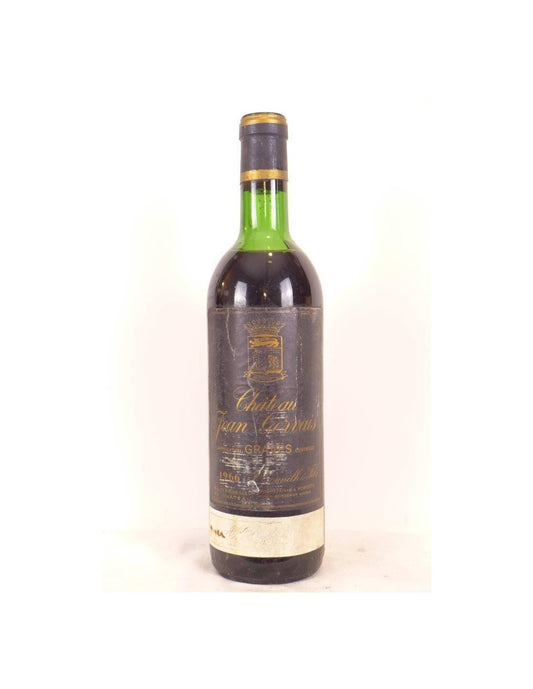 1966 - graves - château jean gervais (b1) - rouge - bordeaux - Just Wines 