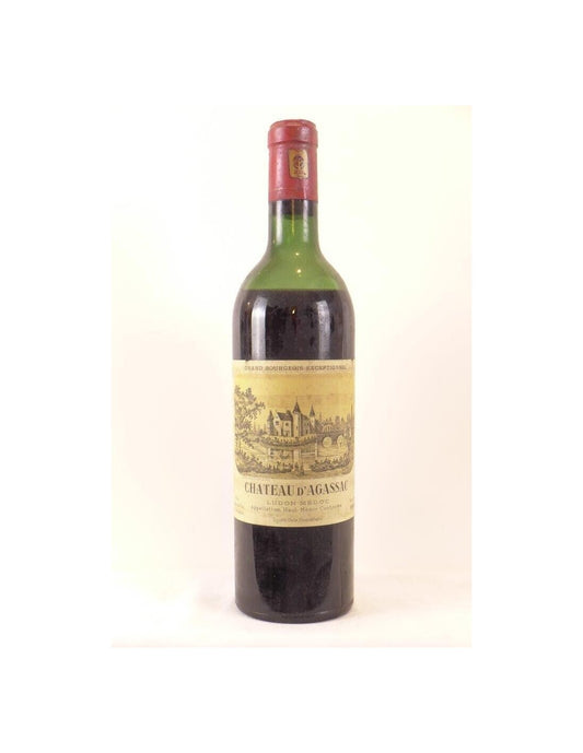 1966 - haut-médoc - château d'agassac cru bourgeois (capsule abîmée) - rouge - bordeaux - Just Wines 